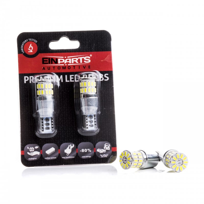 W5W LED žárovky (38 x SMD 3014) 6000K CANBUS