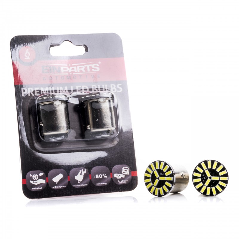 P21/5W LED žárovky (18 x SMD 4014) 6000K