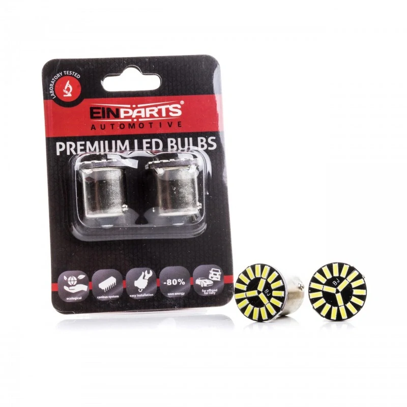 EPL208 LED žárovky P21W (18 x SMD 4014) 6000K