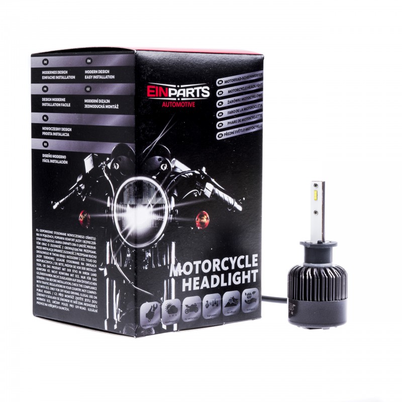 H1 LED žárovka 34W (2 x LED FLIP CHIP) 6000K CANBUS