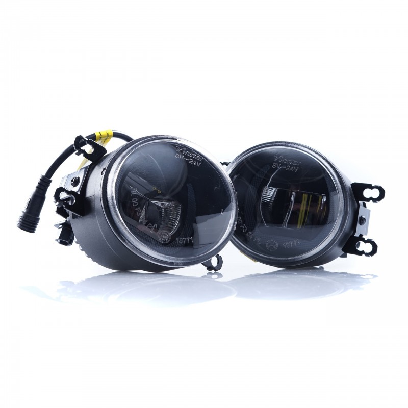 LED Světla Pro Denní Svícení s Mlhovkami TOYOTA Land Cruiser J150 (2009-2013)