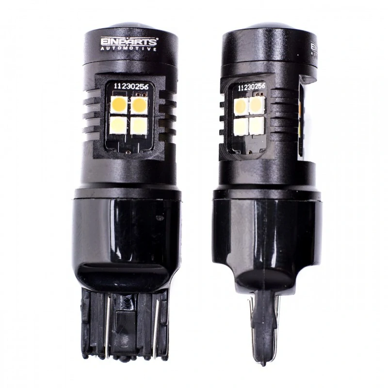 EPL263 LED žárovky W21/5W (16 x SMD 3030) 6000K/1700K dual 