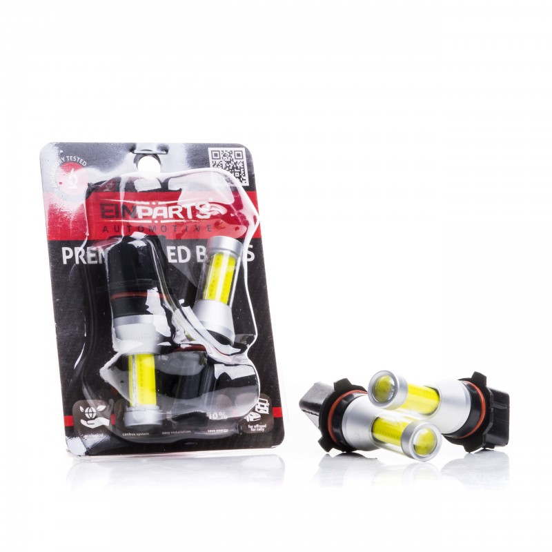 P13W LED žárovky 35W (1 x COB) 6000K 12/24V