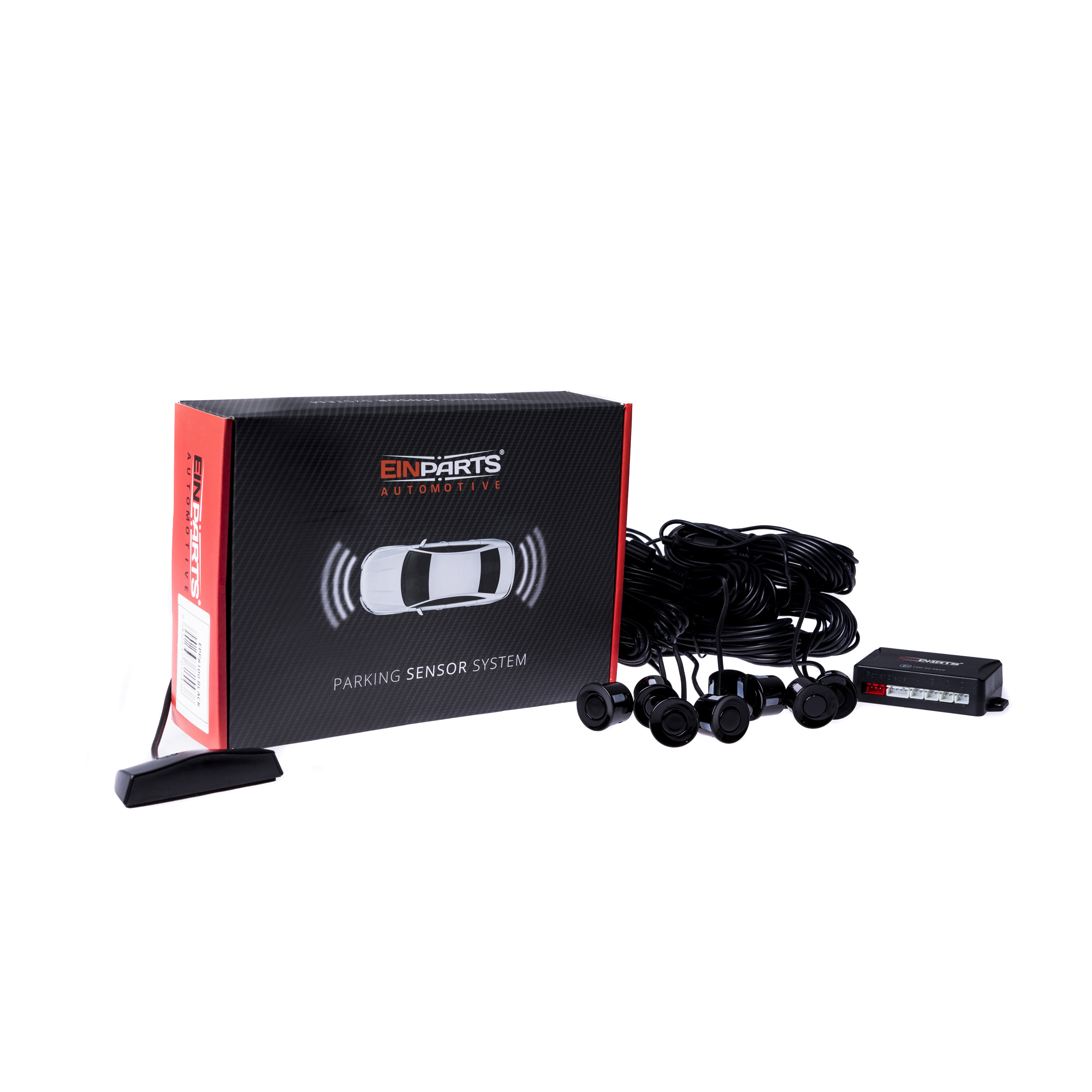 EPP8300 EinParts parkovací asistent s 8 senzory (černé senzory)