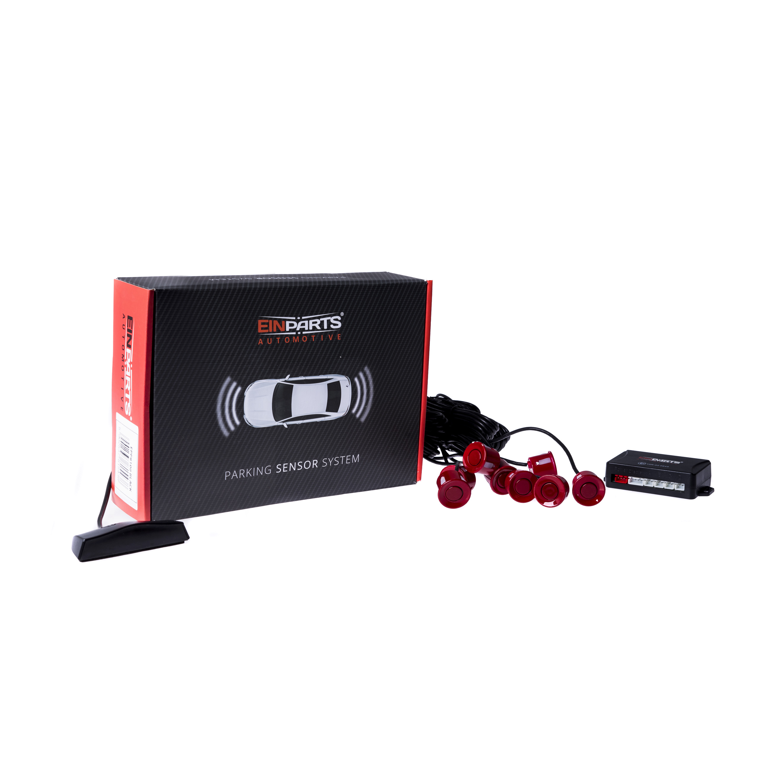 EPP8300 EinParts parkovací asistent s 8 senzory (červené senzory)