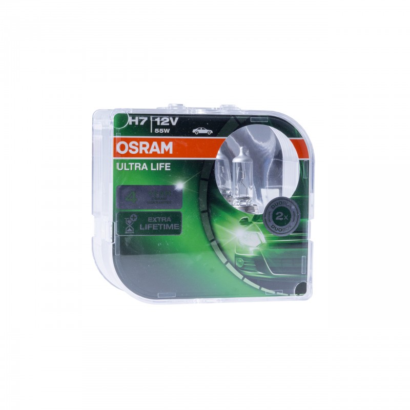 H7 Halogenové žárovky 55W OSRAM ULTRA LIFE