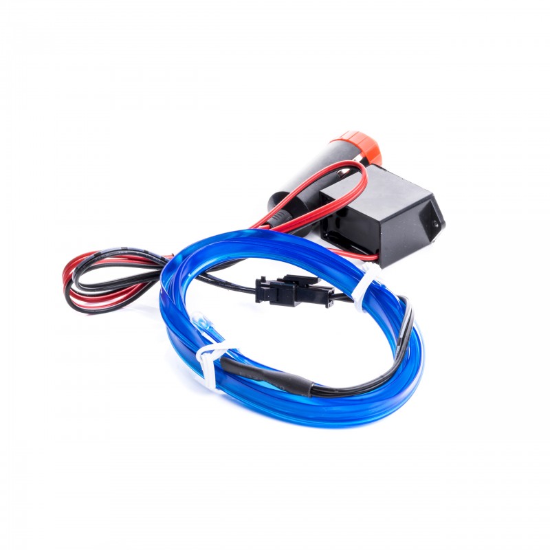 LED světlovodný pásek 1m (modrý)