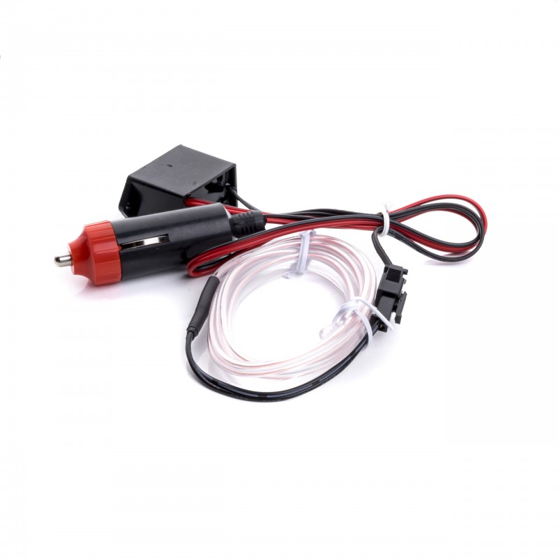 LED světlovodný pásek 1m (bílý)