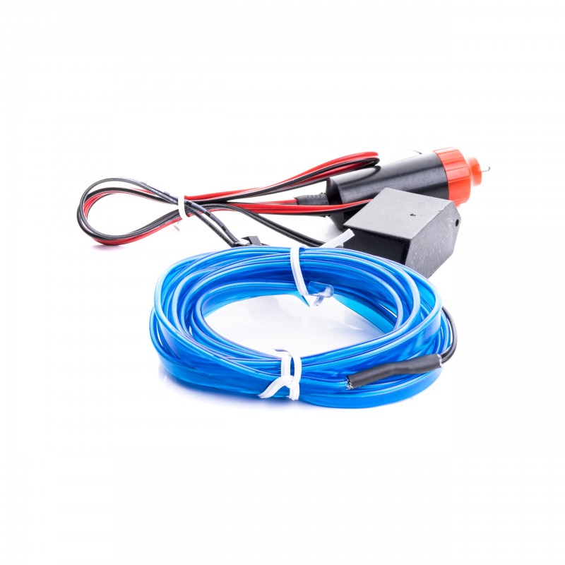 LED světlovodný pásek 2m (modrý)