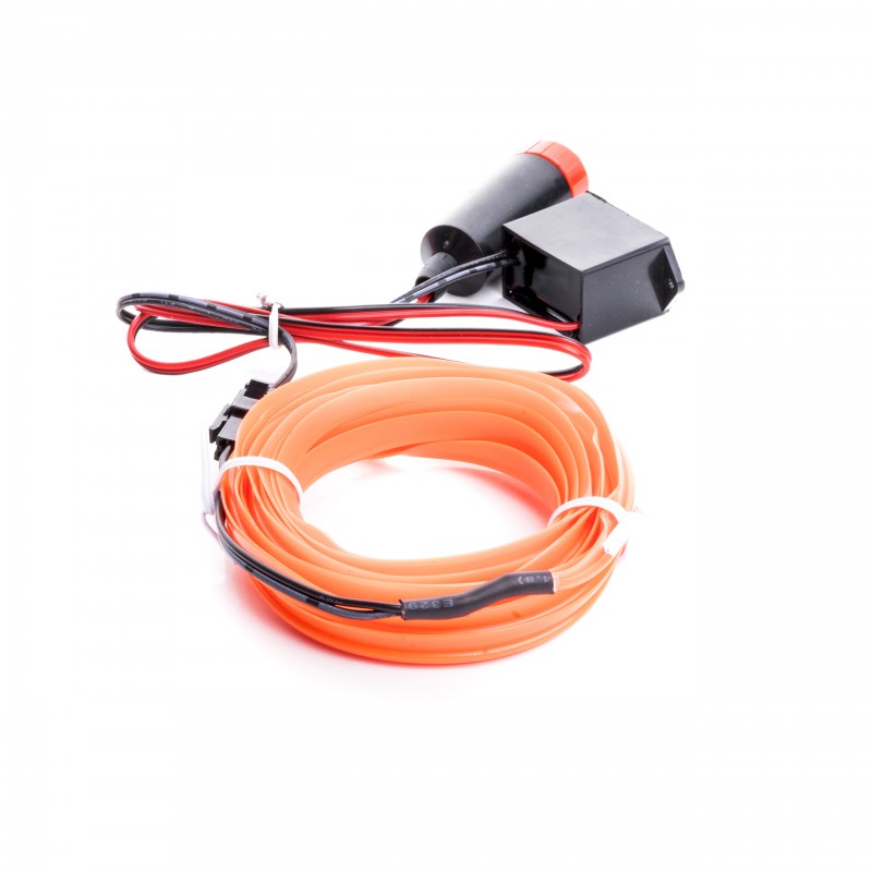 LED světlovodný pásek 2m (oranžový)