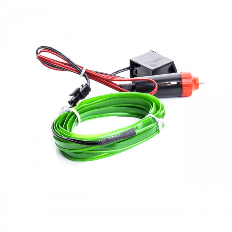 LED světlovodný pásek 2m (zelený)