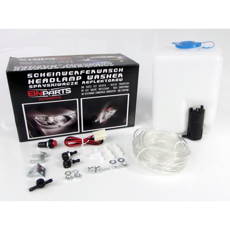 Ostřikovače předních světlometů HID