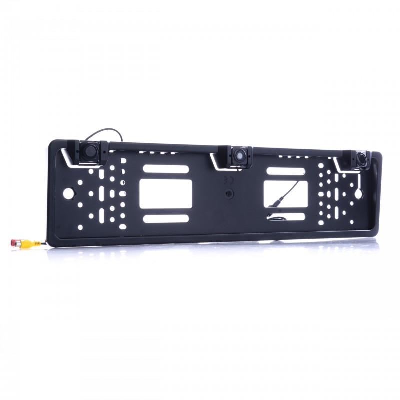 Couvací kamera v rámečku SPZ s 2 čidly