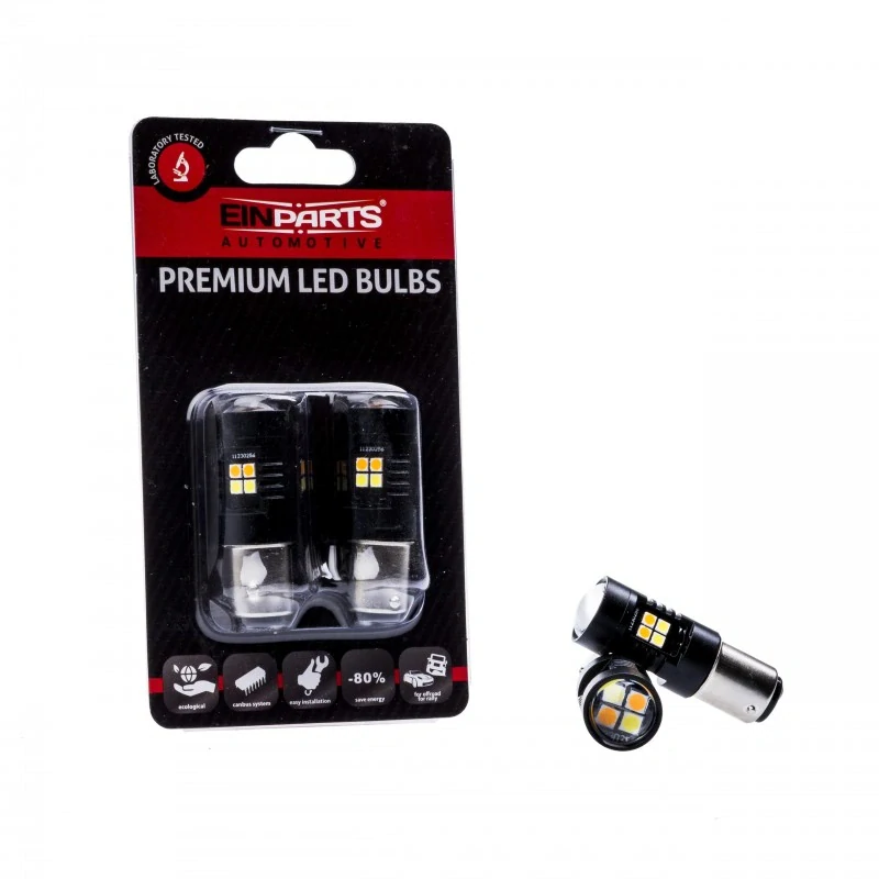 EPL189 LED žárovky P21/5W (16 x SMD) 6000K/1700K dual