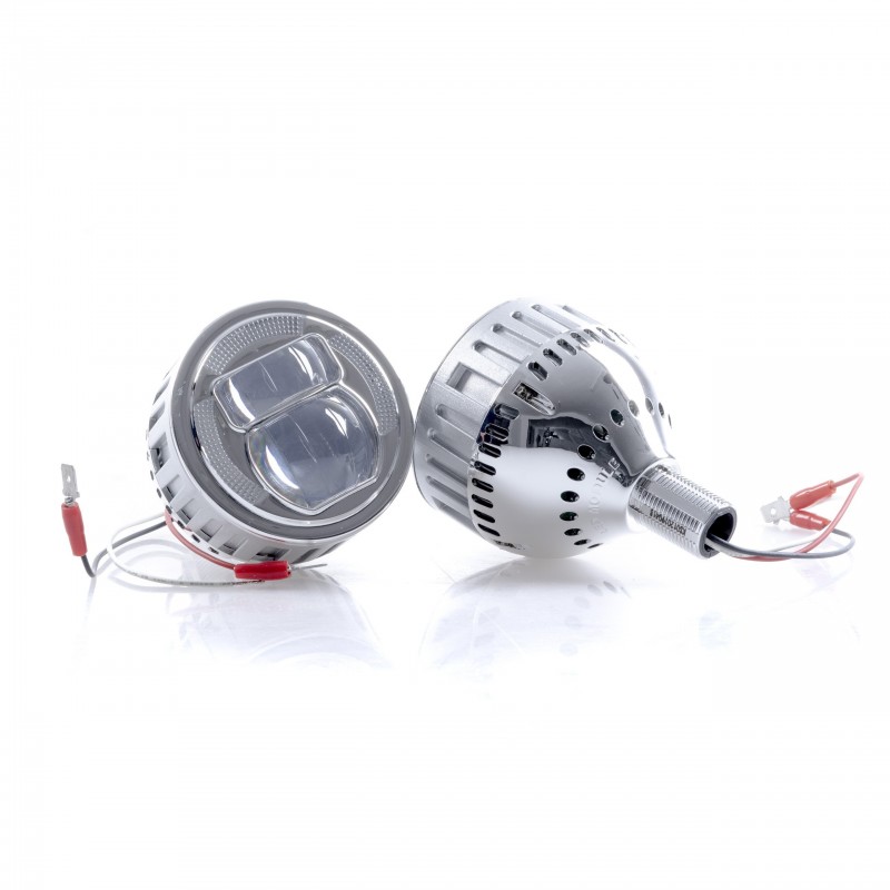 LED projektorové čočky 5/28W (denní/dálková světla) 6000K CANBUS