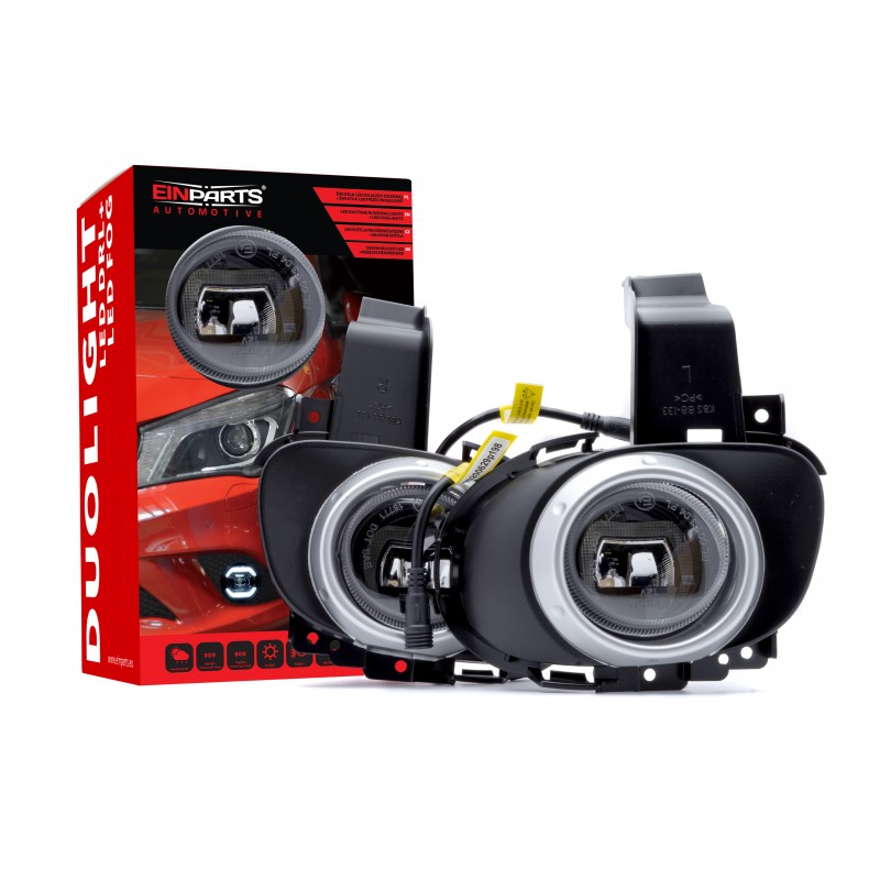 LED Světla Pro Denní Svícení s Mlhovkami MAZDA 3 (2004-2009)