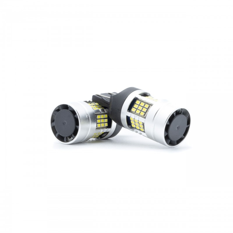 W21/5W LED žárovky (54 x SMD 2016) 6000K CANBUS