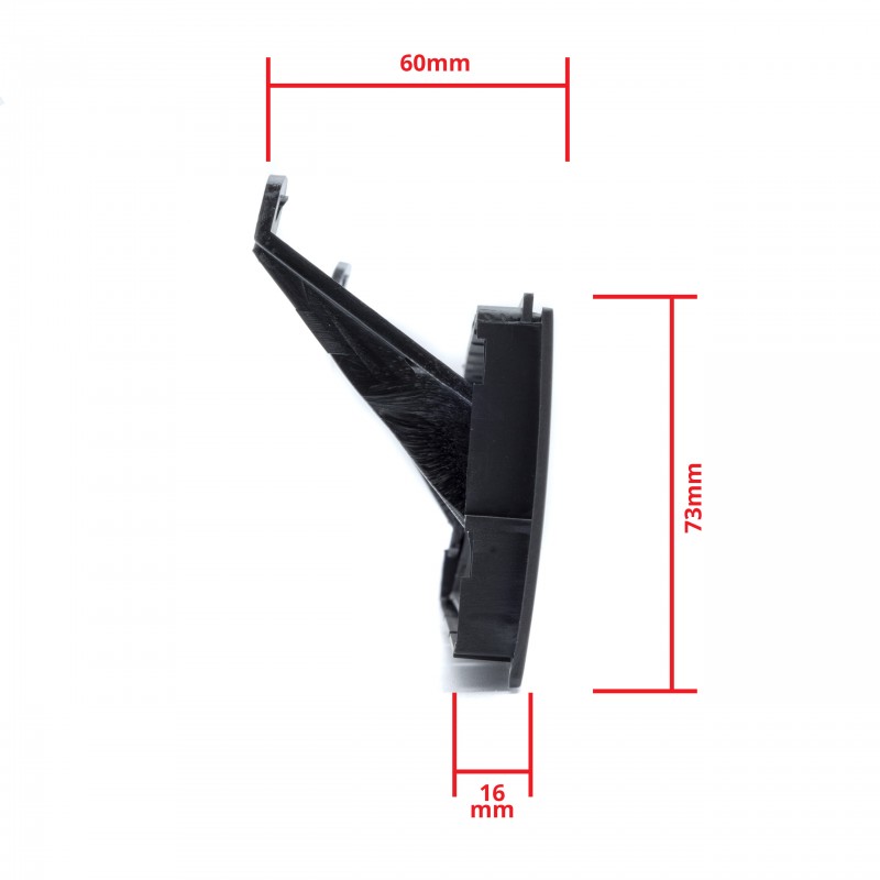 Rámeček autorádia (1DIN) BMW 1 E81/E82/E87/E88 (2004-2014)