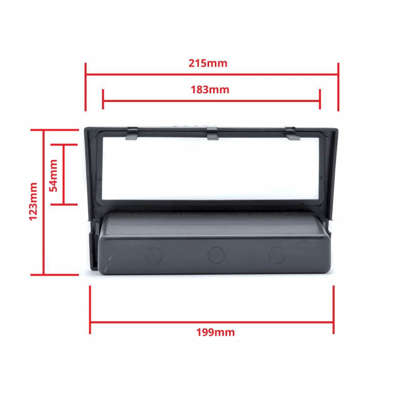 Rámeček autorádia (1DIN) OPEL Agila (2000-2007)
