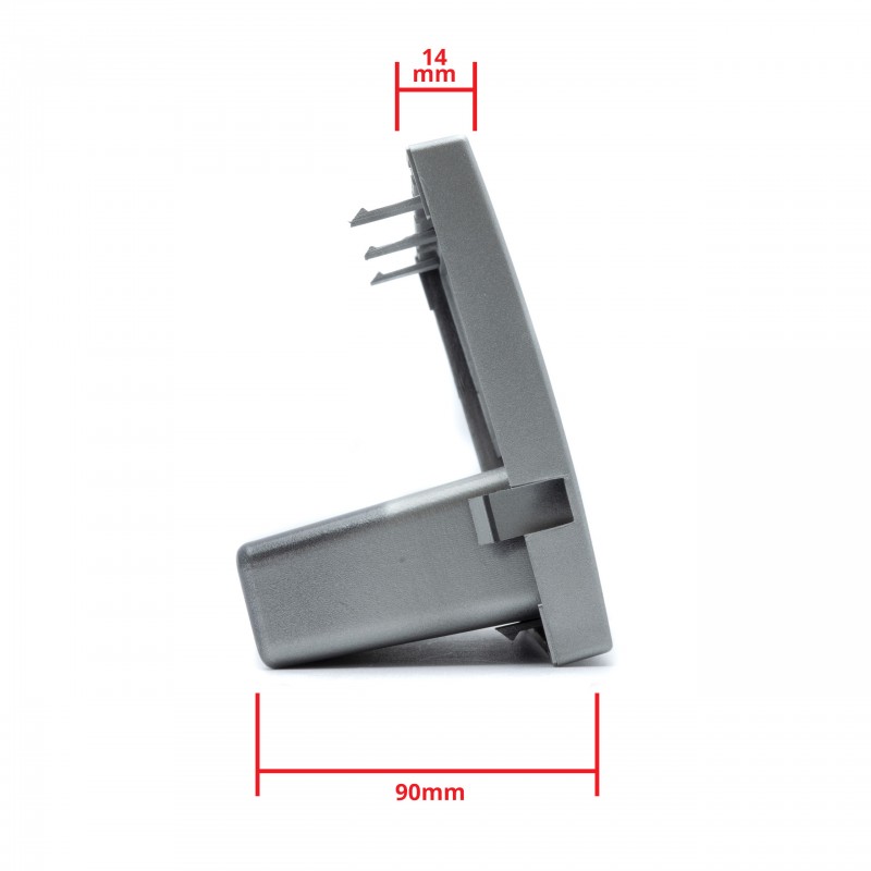 Rámeček autorádia (1DIN) OPEL Agila (2000-2007) (B)