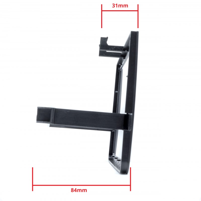 Rámeček autorádia (2DIN) AUDI A3 8P/8PA (2008-2012)