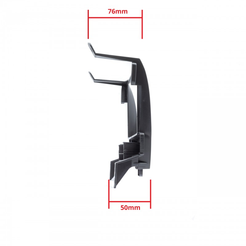 Rámeček autorádia (2DIN) OPEL Zafira C (2011-2016)