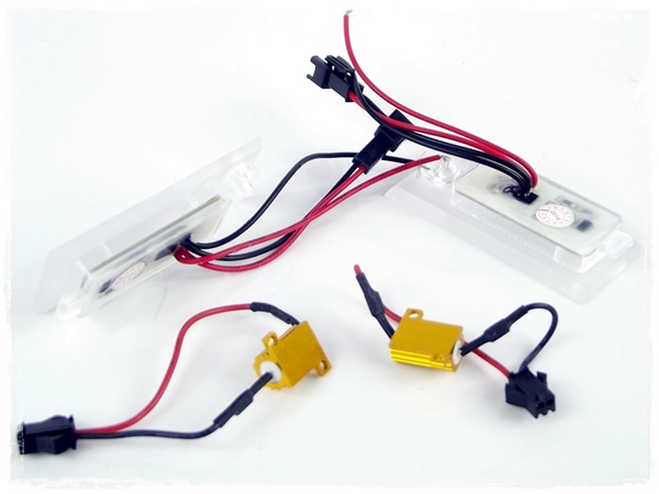 LED osvětlení SPZ AUDI A6 C5 sedan (1994-2003)