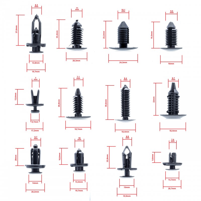 Spony do auta (240 ks)