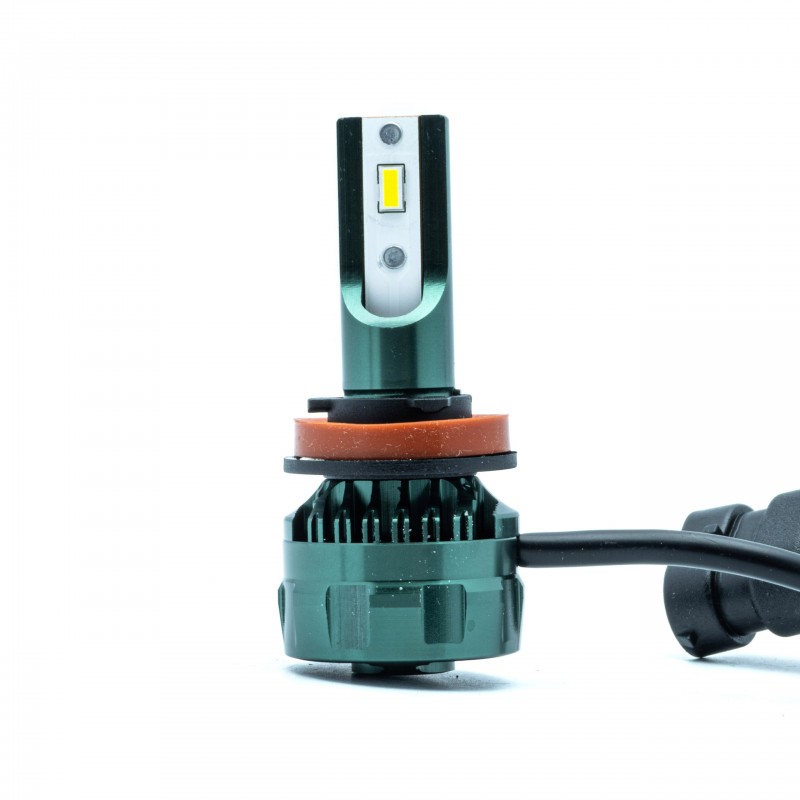 H11 LED žárovky (2 x LED FLIP CHIP) 6000K CANBUS 12/24V