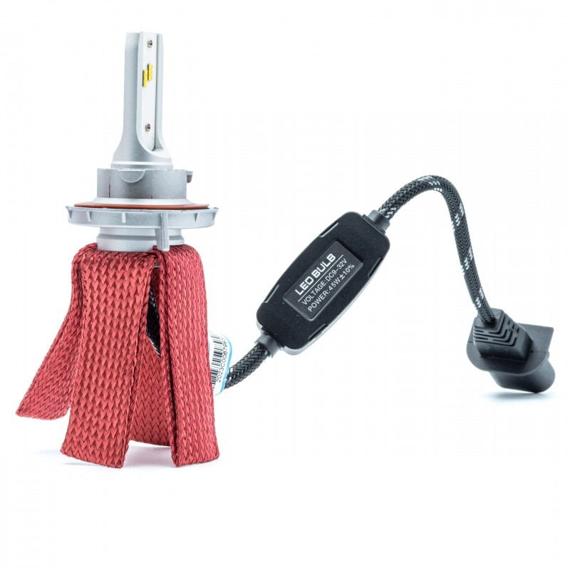 H13 LED žárovky 45W OCTOPUS Premium (6 x LED ZES) 4300K CANBUS