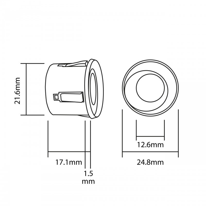 Senzor k Parkovacímu Systému (Červený)