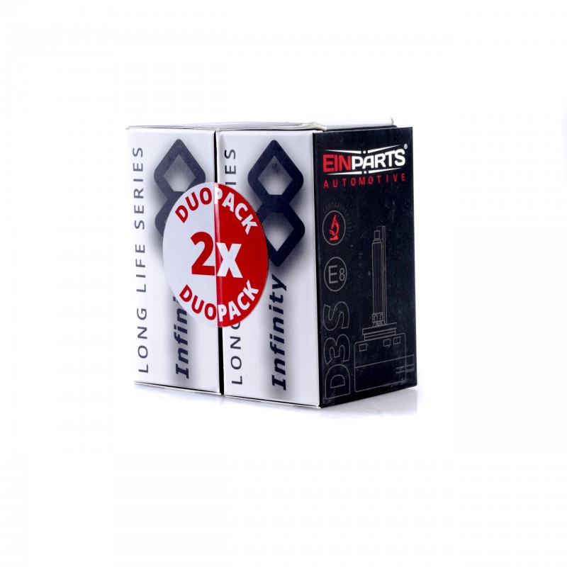 DuoPack D3S Xenonové Výbojky 4800K s delší životností (long life)