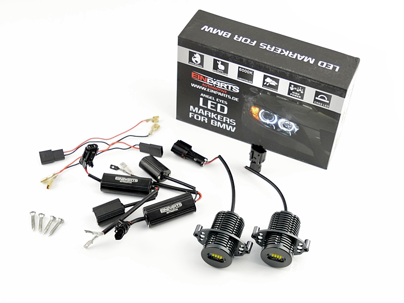 LED Markery 2 x 80W (CREE) do kroužků BMW 3 E90/E91 LCI (2008-2009)