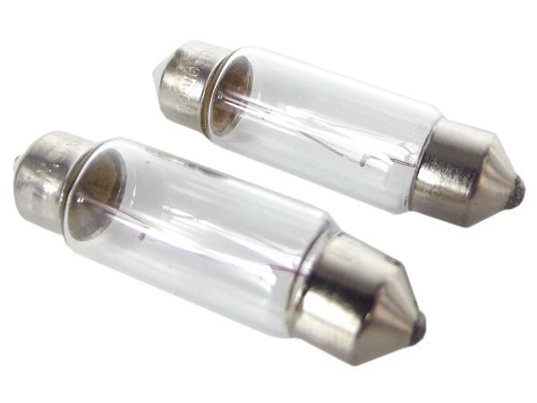 C5W Halogenové žárovky 5W (žlutá) 36mm E4