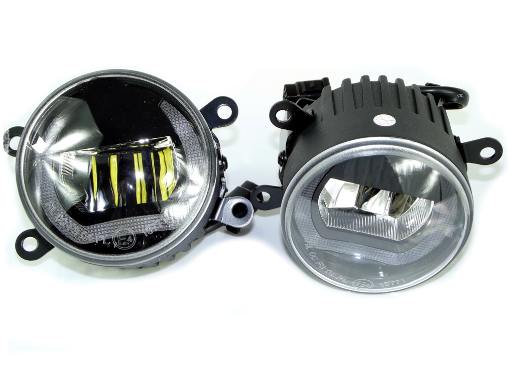 LED Světla Pro Denní Svícení s Mlhovkami RENAULT Megane III (2008-2012) (2)
