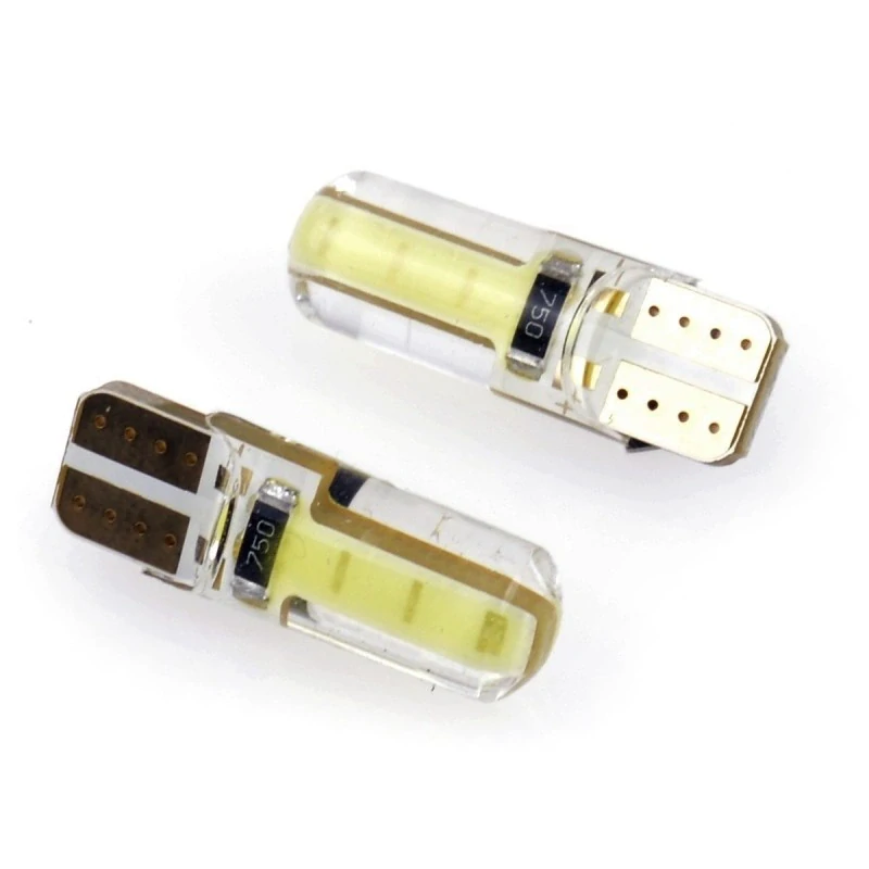 EPL114 LED žárovky W5W (2 x COB) 6000K CANBUS