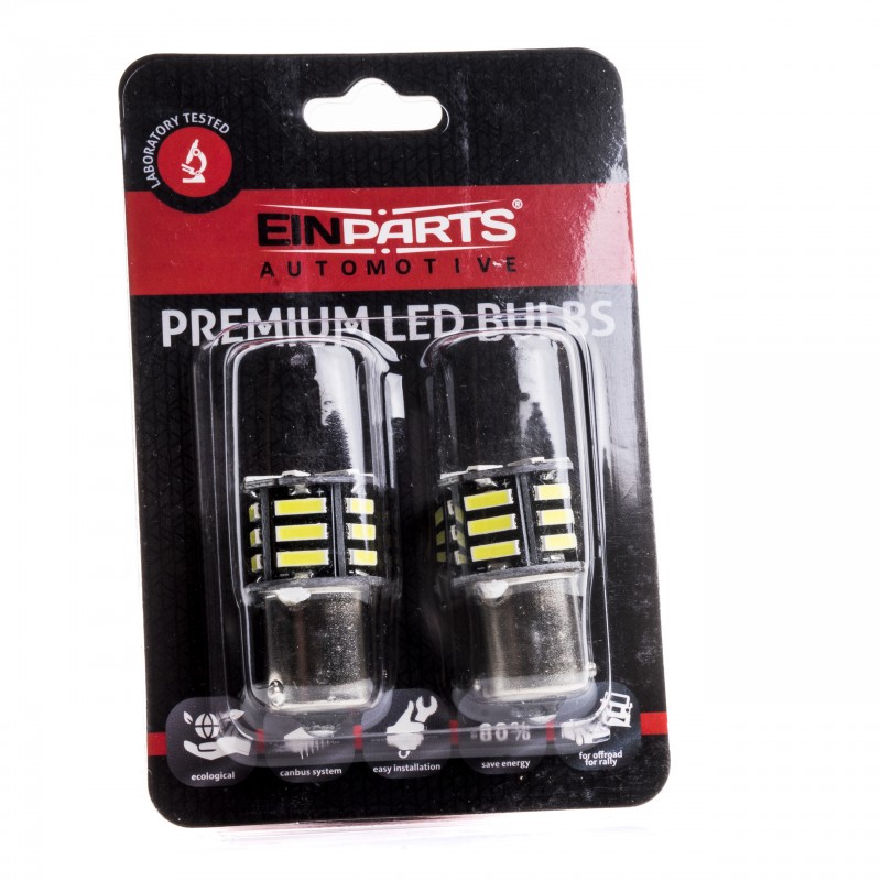 P21W LED žárovky (21 x SMD 7020) 6000K