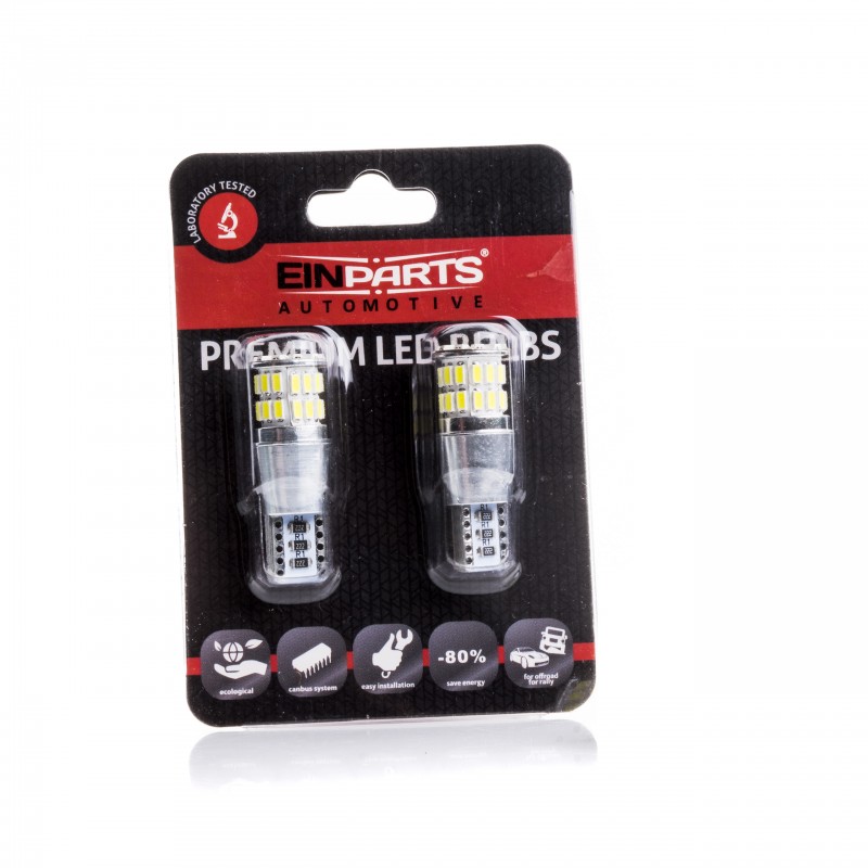 W5W LED žárovky (38 x SMD 3014) 6000K CANBUS