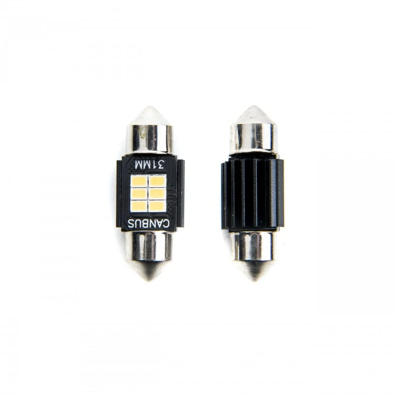 EPL194 LED žárovky C5W (6 x SMD 2016) 31mm 6000K CANBUS