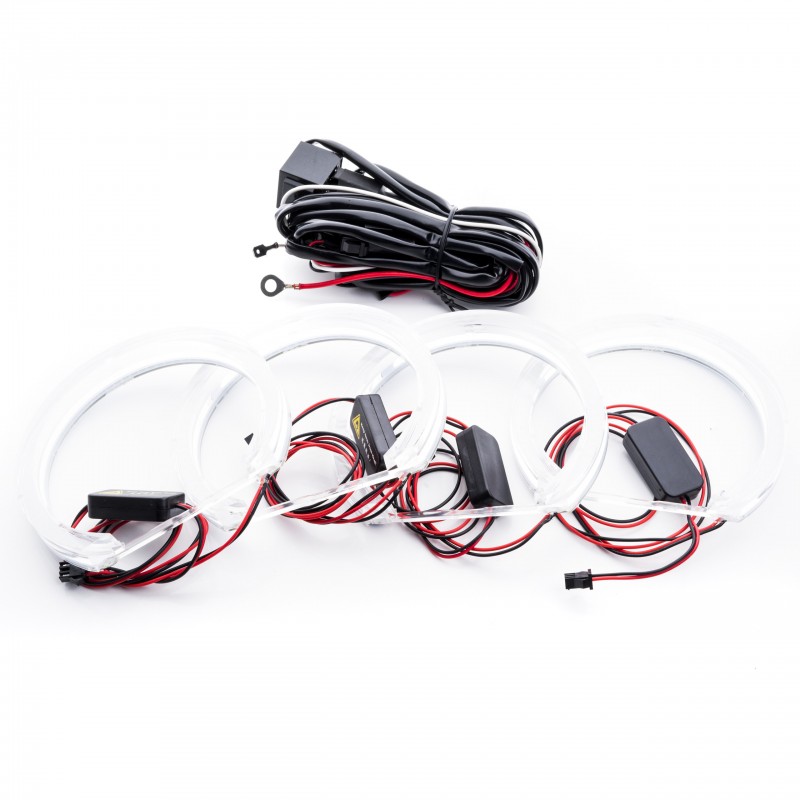 Angel Eyes CRYSTAL LED (diodové) BMW 5 E39 (1995-2000)