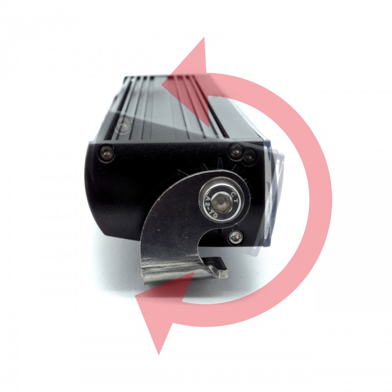 LED Dálkové světlo 84W (28 x 3W CREE) 30/60° (homologace R112)