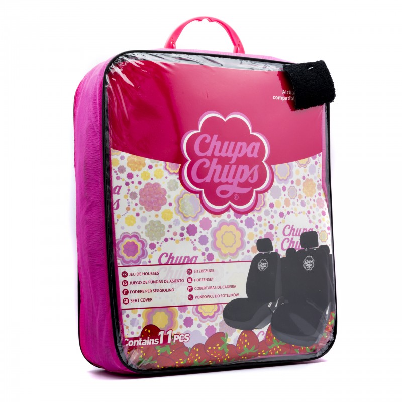 Potah na sedadlo (Chupa Chups) černý