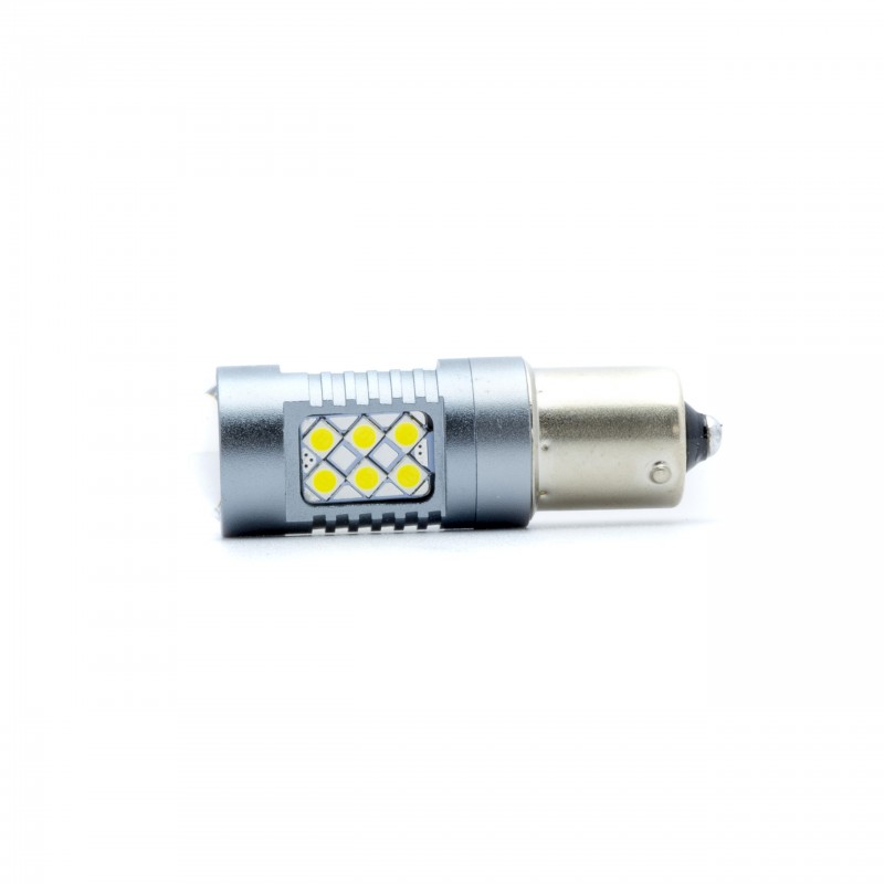 P21W LED žárovky (24 x SMD 3030) 6000K CANBUS
