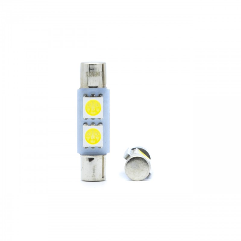 C3W LED žárovky (2 x SMD 4014) 28mm 5000K CANBUS