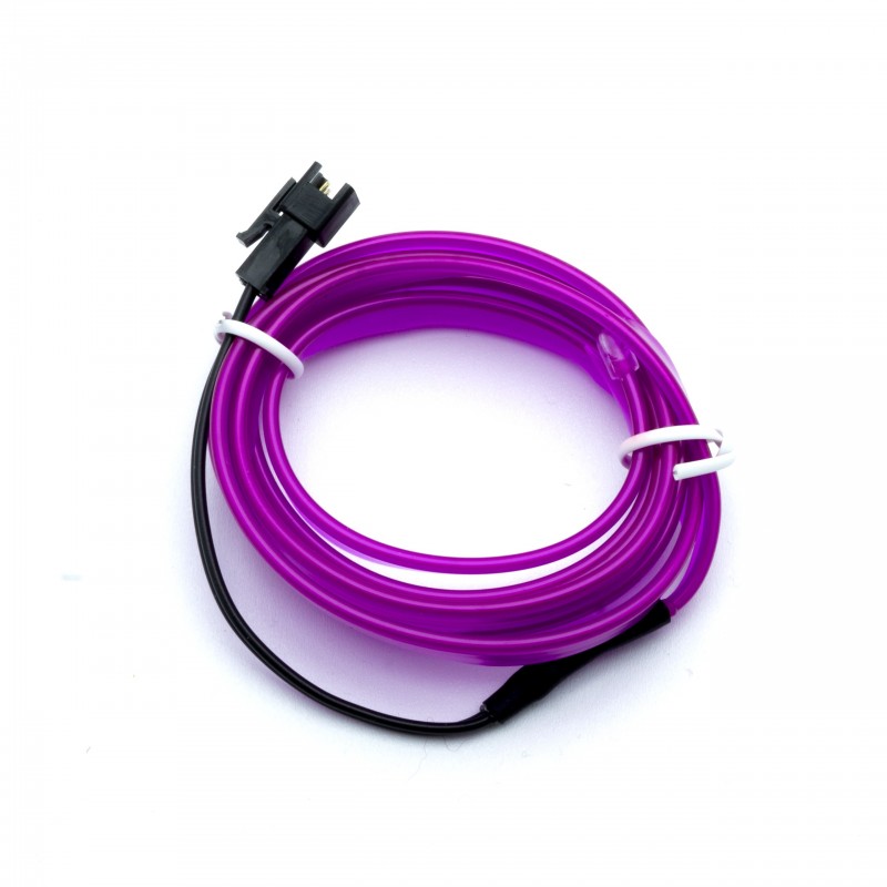 LED světlovodný pásek 1m (fialový) 24V