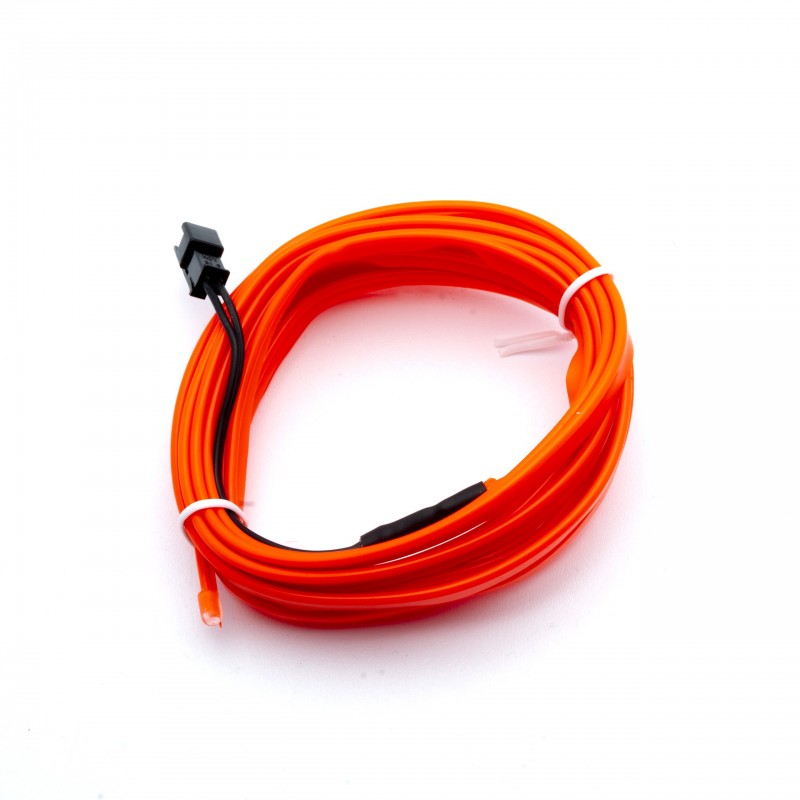 LED světlovodný pásek 3m (červený) 24V