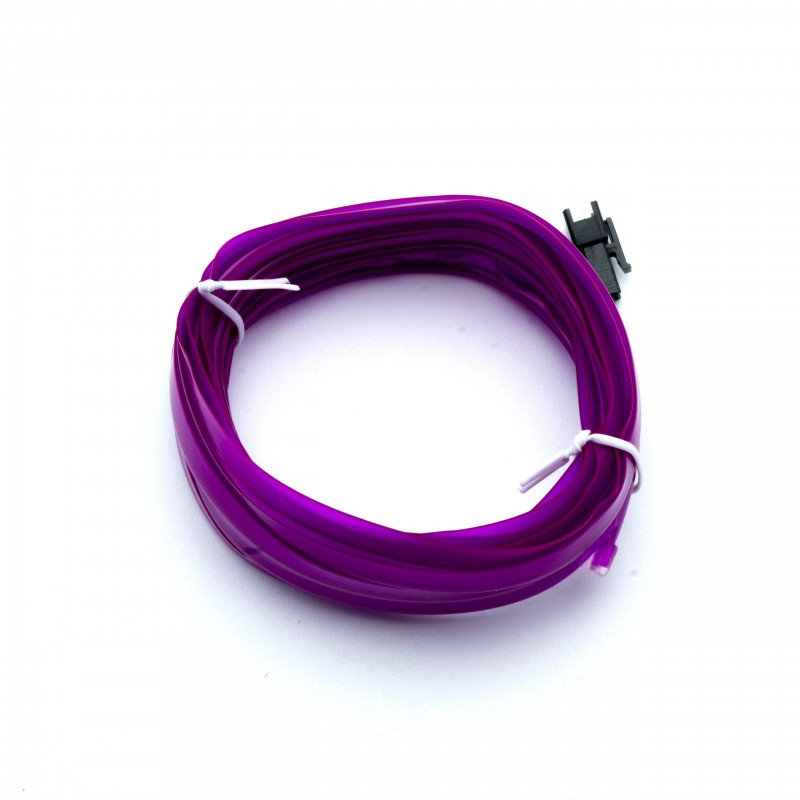 LED světlovodný pásek 3m (fialový) 24V