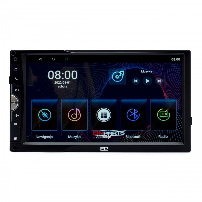 Autorádio Premium 2-DIN 7" GPS USB 2GB