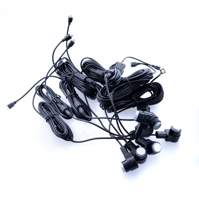 EPP8100 OEM Parkovací Asistent s Displejem (8 bílých senzorů)