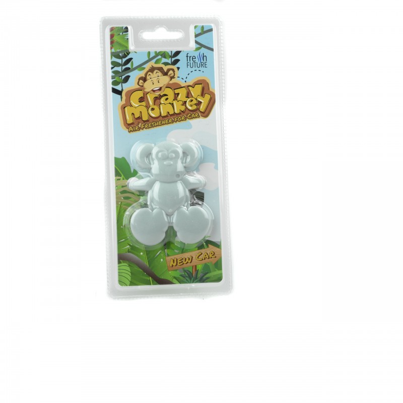 Osvěžovač vzduchu do auta - Crazy Monkey (nové auto)